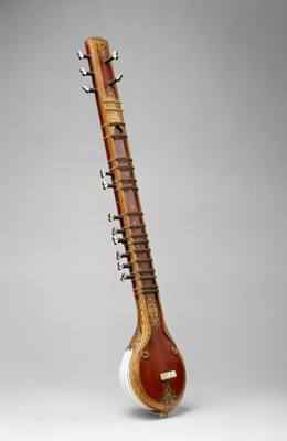 Sitar (late 19th Century) — Sitar, photograph from The Met