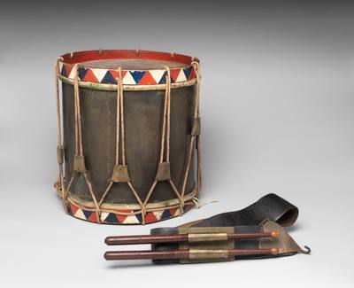 Side Drum (18th century) — Snare drum, photograph from The Met
