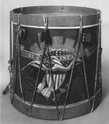 Rogers Snare Drum (1862 - 1864) — Snare drum, photograph from Smithsonian