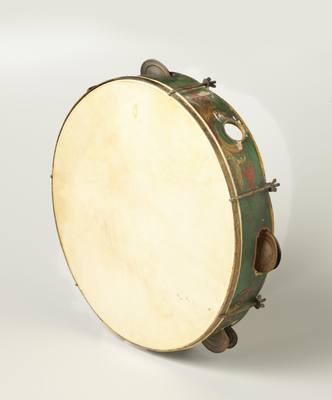 Tambourin (c. 1800) — Tambourine, photograph from Rijksmuseum