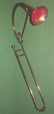 Tenor Slide Trombone in B-flat (1827–49) — Trombone, photograph from The Met
