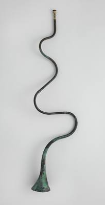 Parade Trumpet (ca. 1700) — Trumpet, photograph from The Met