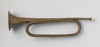 Cavalry trumpet (c. 1862 - c. 1886) — Trumpet, photograph from Rijksmuseum