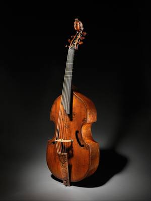 Division Viol (ca. 1680) — Viol, photograph from The Met