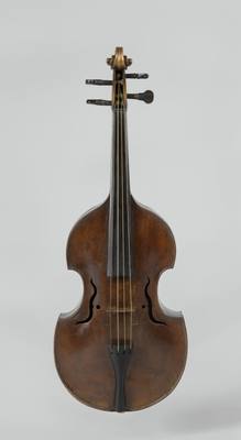 Viola (treble viol) (1728) — Viol, photograph from Rijksmuseum
