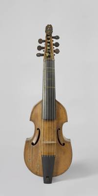 Pardessus de viole (c. 1730 - c. 1750) — Viol, photograph from Rijksmuseum