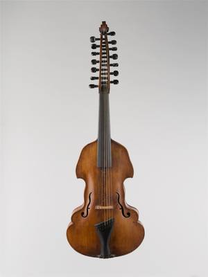 Viola d'Amore (1739) — Viola d'amore, photograph from The Met