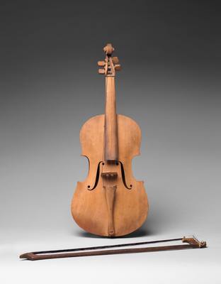 Raberi (folk violin) (late 19th century) — Violin, photograph from The Met
