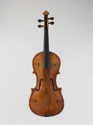 Violin (after 1625) — Violin, photograph from The Met