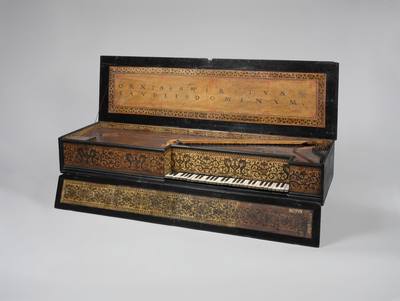 Muselar Virginal (1622) — Virginals, photograph from The Met