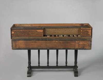 Virginal (1643) — Virginals, photograph from Rijksmuseum