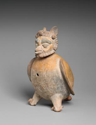 Double Whistle (7th–9th century) — Whistle, photograph from The Met