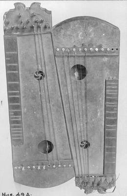 Double Zither (18th century (?)) — Zither, photograph from The Met