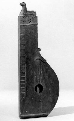 Salzburg Kratz-Zither (late 18th–early 19th century) — Zither, photograph from The Met